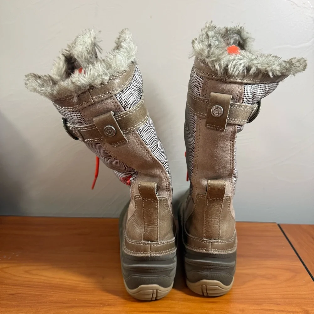 The North Face Shellista Tall Insulated Waterproof Snow Boot Lace Up Primaloft 6